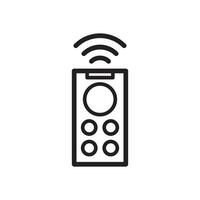 Remote control symbol icon vector design illustration