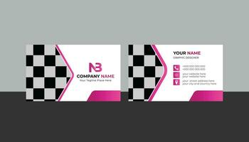 modern business card design template vector