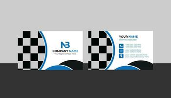 modern business card design template vector