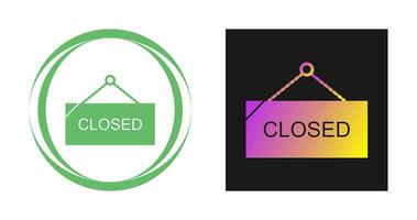 Closed Tag Vector Icon