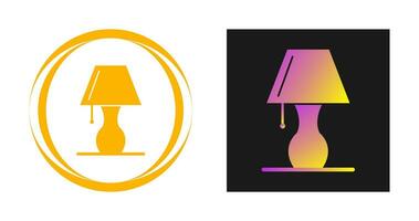 Table Lamp Vector Icon