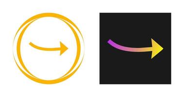Arrow Pointing Right Vector Icon