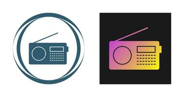 Radio Set Vector Icon