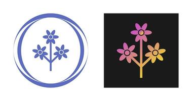 Flower Branch Vector Icon