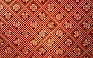 Patterns with Chinese style background, 3d rendering. photo