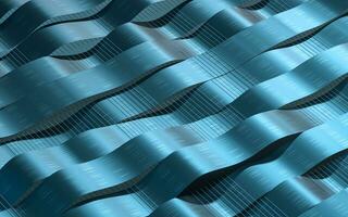 Flowing wave clothe background, 3d rendering. photo