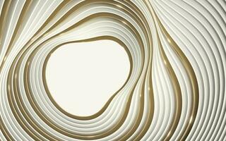 Abstract geometry, ethereal curves, 3d rendering. photo