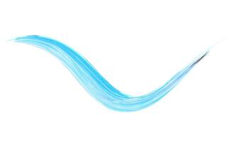 Abstract flowing gradient lines, 3d rendering. photo