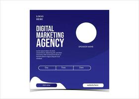 Digital maketing agency vector