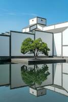 ver de arquitectura en Suzhou museo. foto