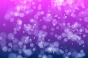 Glowing particles with purple background, 3d rendering. photo