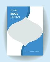 book cover design a4 size flyer free vector. vector