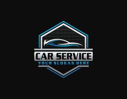 Car and Speed Automotive Logo Vector