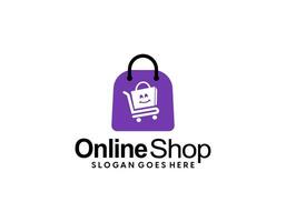 Online Shop Logo vector template