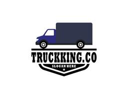 A template of Truck Logo, cargo logo, delivery cargo trucks, Logistic logo vector