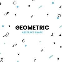 geométrico resumen forma sin costura modelo antecedentes modelo vector