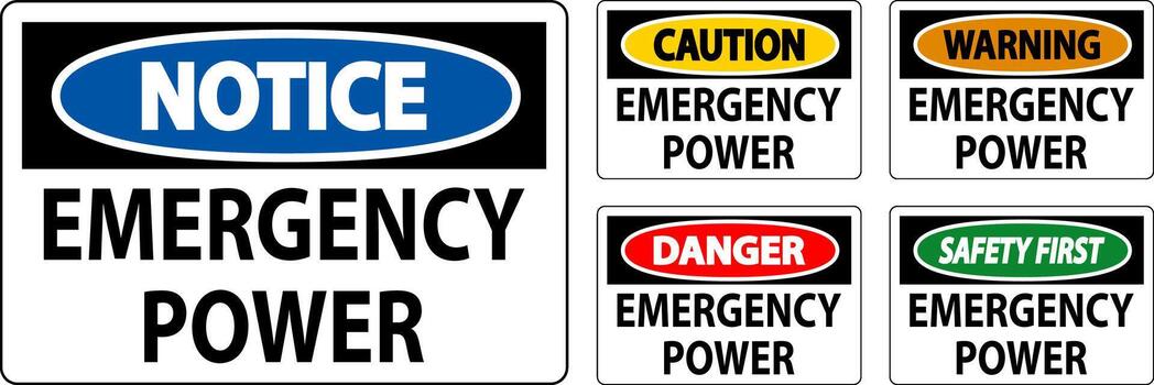 peligro firmar emergencia poder vector