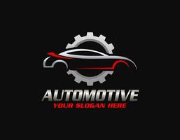 automodif logo, Car Line Logo Vector