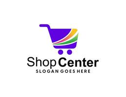 Shopping Logo vector icon illustration design