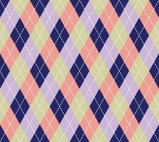 Argyle Pattern vector ,Fabric texture background