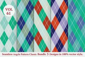 Argyle Pattern vector ,Fabric texture background