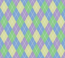 Argyle Pattern vector ,Fabric texture background