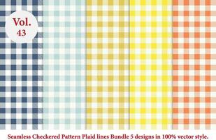 Plaid lines Pattern,checkered Pattern,Argyle vector,Tartan Pattern in retro style vector