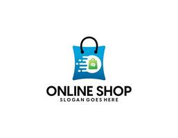 shopping bag sign symbol logo vector