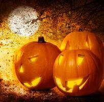 Grunge Halloween background photo