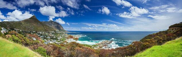 Cape Town panoramic landscape photo