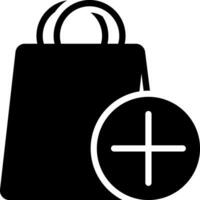 solid icon for item vector