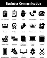 A set of 20 Mix icons as text clipboard, invoice, debt vector