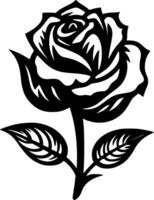 Rose - High Quality Vector Logo - Vector illustration ideal for T-shirt graphic