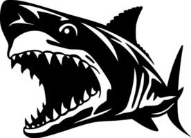 Shark - High Quality Vector Logo - Vector illustration ideal for T-shirt graphic