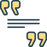 color icon for example vector