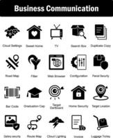 A set of 20 Business icons as cloud settings, sweet home, tv vector