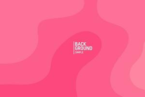 Abstract background in pink colors. Fluid banner template vector illustration.