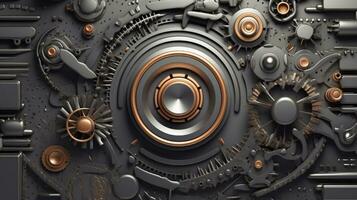 abstract technology concept background photo