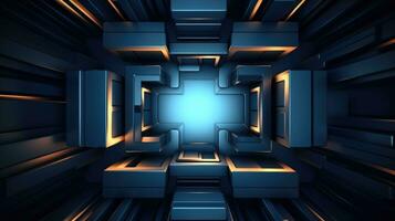 abstract technology concept background photo