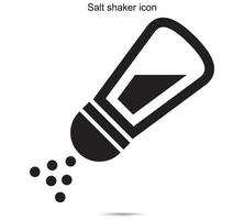 Salt shaker icon, vector illustration.