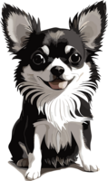 Chihuahua Wonders Exploring the World of the Tiny Pup AI generative png