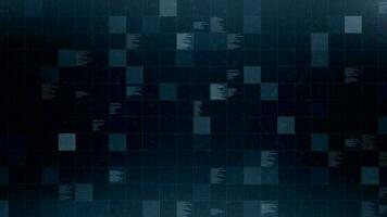 Abstract Digital Data Technology Grid Background Moving video