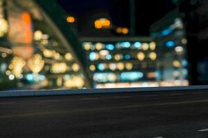 Asphalt road and urban building of Suzhou, driveway and road. photo