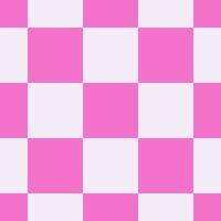 Pinky groovy checkered seamless pattern vector illustration