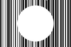 barcode style abstract background with circle shape copy space for business banner backdrop retail, shop.vector illustration nobody. vector