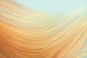 Flowing curves with colorful background, 3d rendering. photo