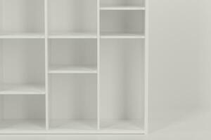 Empty cabinet in the empty new house, 3d rendering. photo