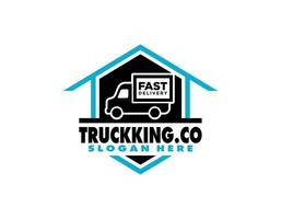 The perfect logo for a business related to the freight forwarding industry vector