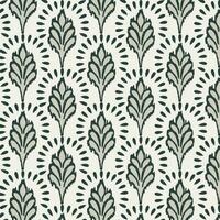 Ikat floral abstract handicraft traditional weaving style. vector