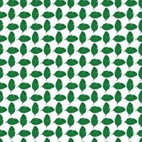 tropical  banana leaf on white background Seamless Pattern Design vector